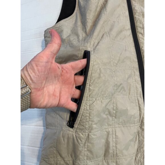 Adidas Originals & Wings+Horns Mens Reversible Vest M Nylon/Wool tan/Black RARE! - Picture 9 of 12